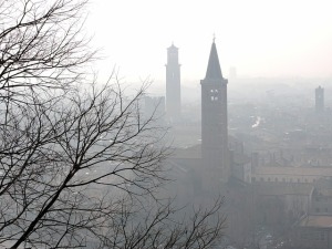Nebbia a Verona